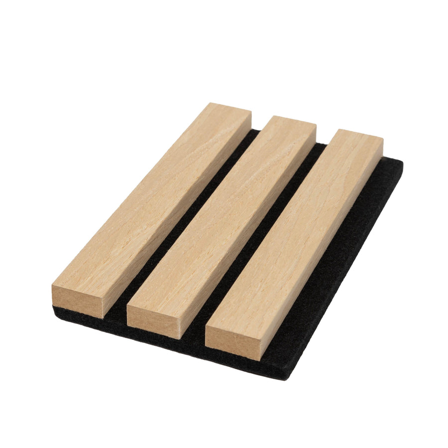 Natural Oak Acoustic Slatwall Sample