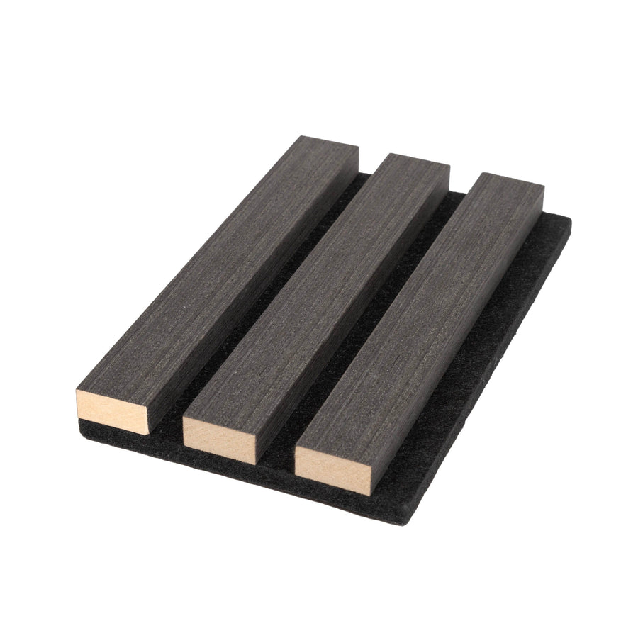 Black Oak Acoustic Slatwall Sample