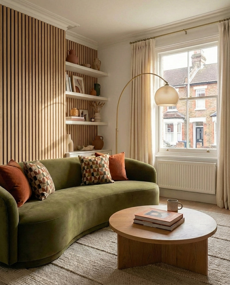 After — Black Felt - Living room