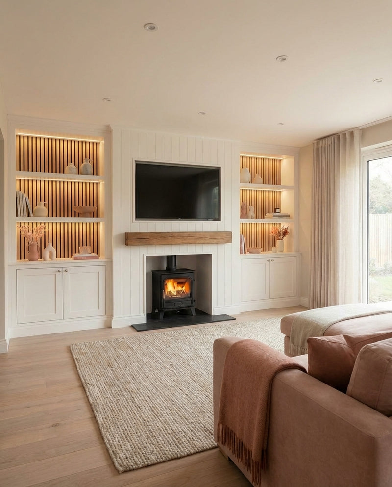 After — Black Felt - Media Wall