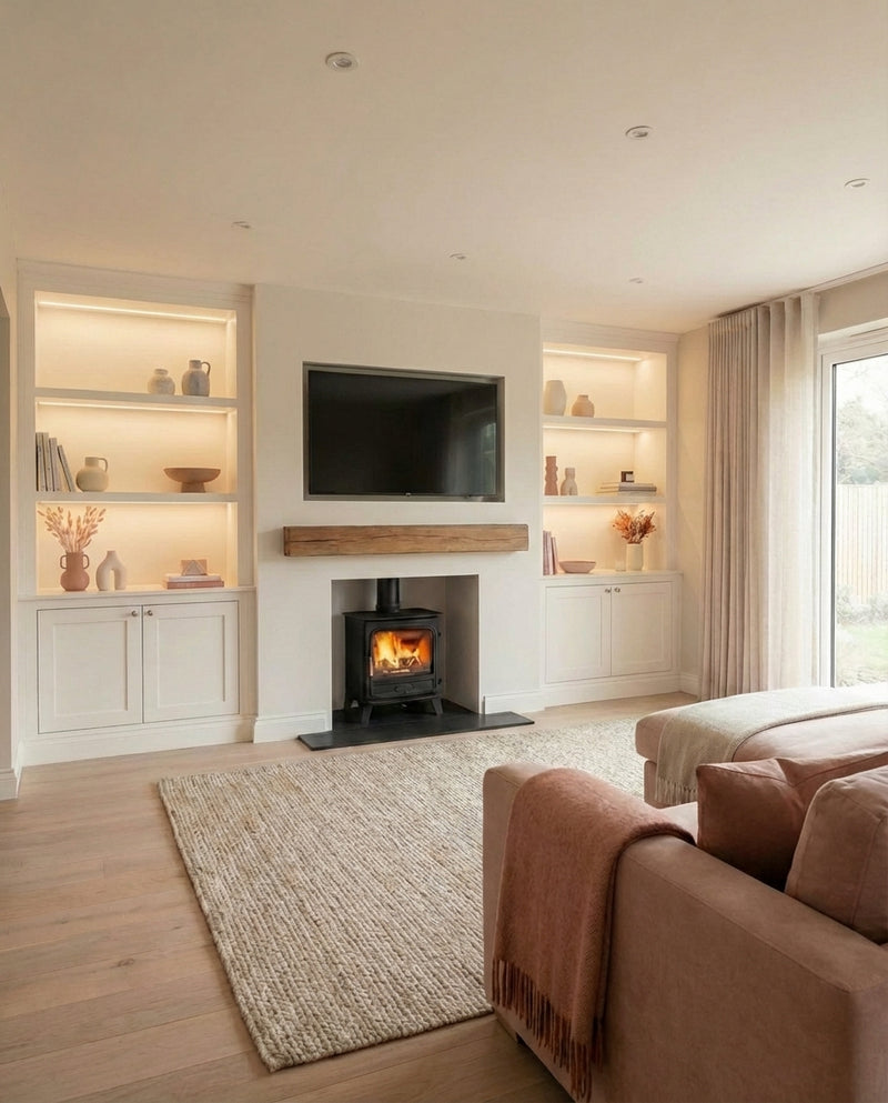 Before — Black Felt - Media Wall