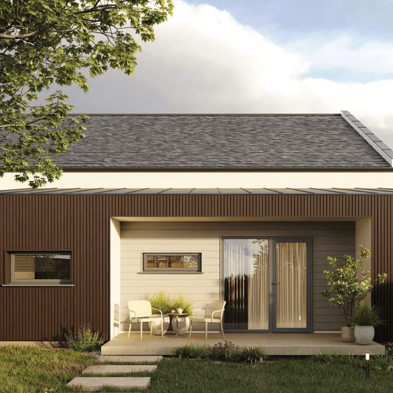 Walnut Outdoor SlatWall Panels