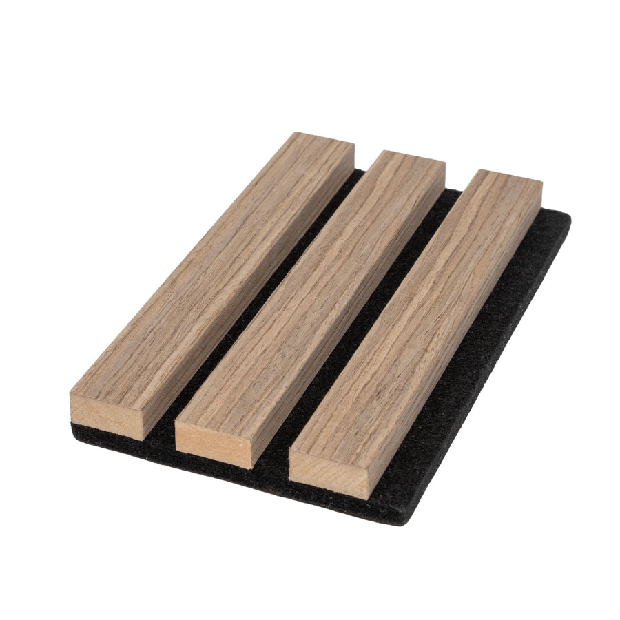 Walnut Acoustic Slatwall Sample