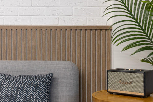 Walnut Acoustic Slatwall Panels