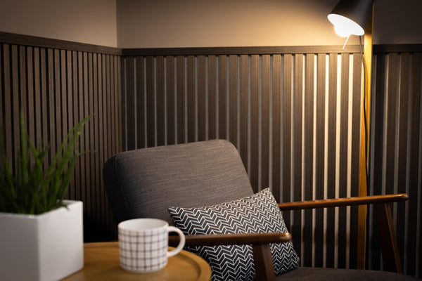 Black Oak Acoustic Slatwall Panels