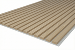 Natural Oak Acoustic Slatwall Panels