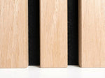 Natural Oak Acoustic Slatwall Panels