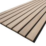 Natural Oak Wide SlatWall Panels
