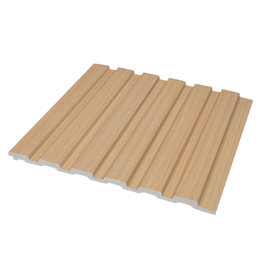 Natural Oak Waterproof Slatwall Sample