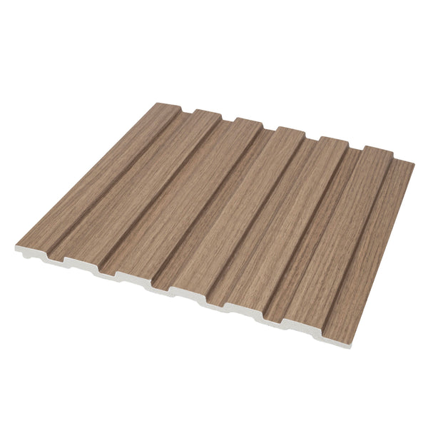 Walnut Waterproof Slatwall Sample