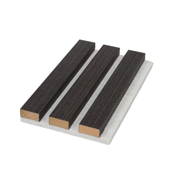 Black Oak Acoustic Slatwall Sample