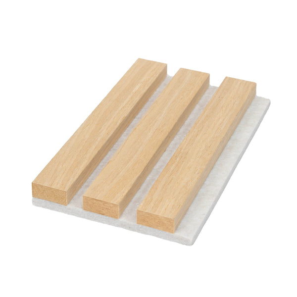 Natural Oak Acoustic Slatwall Sample