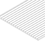 Fluted MDF Panels Sample