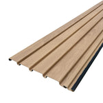 Natural Oak Outdoor Slatwall Panels