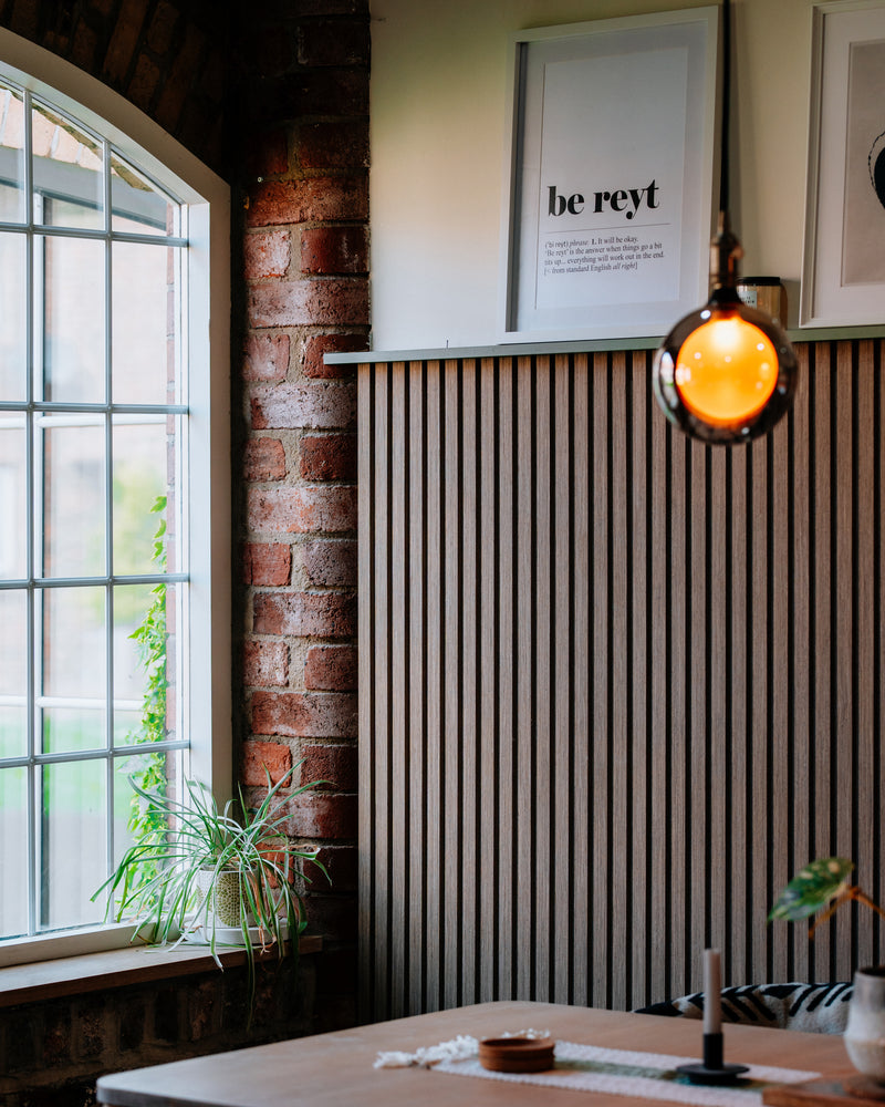After — Black Felt - Dining room